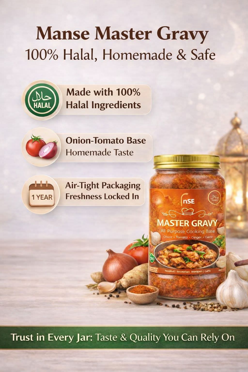 Master Gravy | One Gravy Base for Every Dish